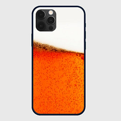 Чехол для iPhone 12 Pro Тёмное пиво, цвет: 3D-черный