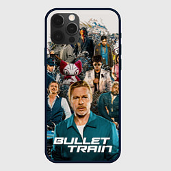 Чехол для iPhone 12 Pro Bullet train, цвет: 3D-черный