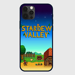 Чехол для iPhone 12 Pro Мой дом в Stardew Valley, цвет: 3D-черный
