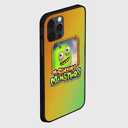 Чехол для iPhone 12 Pro My Singing Monsters - Зерномех, цвет: 3D-черный — фото 2