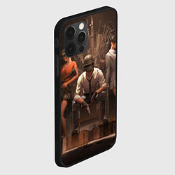 Чехол для iPhone 12 Pro PUBG игра, цвет: 3D-черный — фото 2