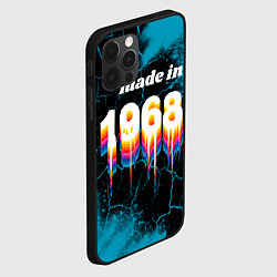 Чехол для iPhone 12 Pro Made in 1968: liquid art, цвет: 3D-черный — фото 2