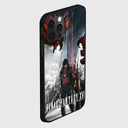 Чехол для iPhone 12 Pro Клайв и Феникс Final fantasy 16, цвет: 3D-черный — фото 2