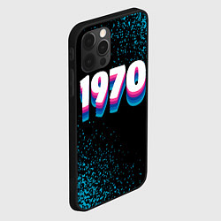 Чехол для iPhone 12 Pro Made in 1970: vintage art, цвет: 3D-черный — фото 2