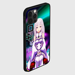 Чехол для iPhone 12 Pro Re: Zero - Emilia, цвет: 3D-черный — фото 2