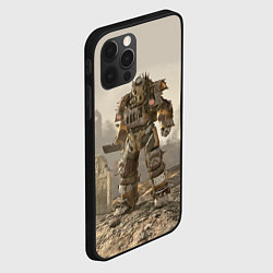 Чехол для iPhone 12 Pro Bone raider power armor skin in fallout, цвет: 3D-черный — фото 2
