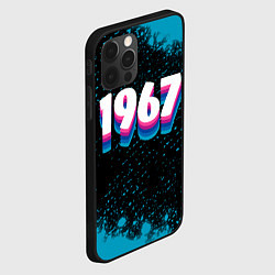 Чехол для iPhone 12 Pro Made in 1967: vintage art, цвет: 3D-черный — фото 2