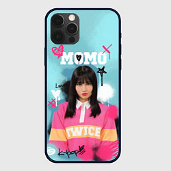Чехол для iPhone 12 Pro K - pop Momo, цвет: 3D-черный