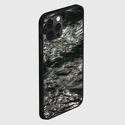 Чехол для iPhone 12 Pro Солнечный свет на текстуре воды, цвет: 3D-черный — фото 2