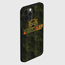 Чехол для iPhone 12 Pro Александр камуфляж, цвет: 3D-черный — фото 2