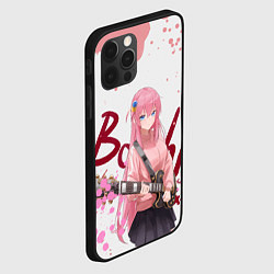 Чехол для iPhone 12 Pro Красотка Хитори Гото - Одинокий рокер, цвет: 3D-черный — фото 2