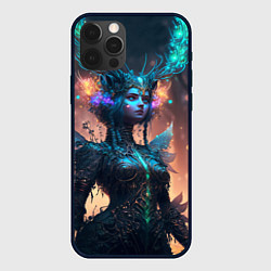 Чехол для iPhone 12 Pro Волшебная девушка, цвет: 3D-черный