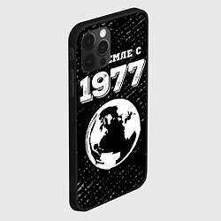 Чехол для iPhone 12 Pro На Земле с 1977: краска на темном, цвет: 3D-черный — фото 2