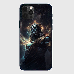 Чехол для iPhone 12 Pro Cosmic Deity, цвет: 3D-черный