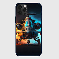Чехол для iPhone 12 Pro Вертолет Ка - AI, цвет: 3D-черный