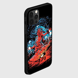 Чехол для iPhone 12 Pro Перун бог громовержец, цвет: 3D-черный — фото 2