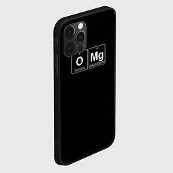 Чехол для iPhone 12 Pro OMG формула, цвет: 3D-черный — фото 2