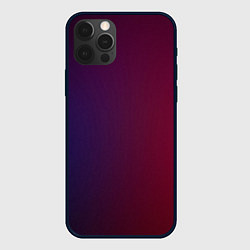 Чехол для iPhone 12 Pro Столкновение двух цветов, цвет: 3D-черный