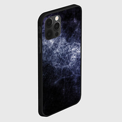 Чехол для iPhone 12 Pro Замерзающая галактика, цвет: 3D-черный — фото 2