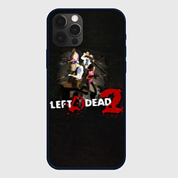 Чехол для iPhone 12 Pro Left 4 dead 2 команда, цвет: 3D-черный