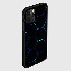 Чехол для iPhone 12 Pro Тёмный киберпанк, цвет: 3D-черный — фото 2