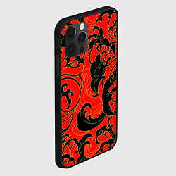 Чехол для iPhone 12 Pro Plant tattoo - irezumi, цвет: 3D-черный — фото 2