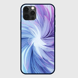 Чехол для iPhone 12 Pro Вихрь красок, цвет: 3D-черный