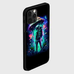 Чехол для iPhone 12 Pro Подводный мир и человек с рюкзаком, цвет: 3D-черный — фото 2
