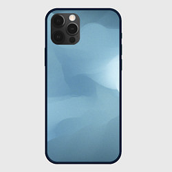 Чехол для iPhone 12 Pro Синий туман, цвет: 3D-черный