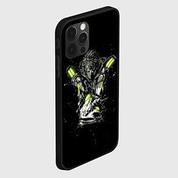 Чехол для iPhone 12 Pro Кибер-демон, цвет: 3D-черный — фото 2