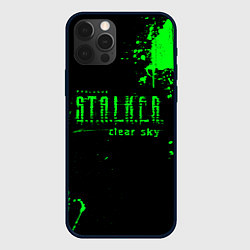 Чехол для iPhone 12 Pro Stalker sky art, цвет: 3D-черный