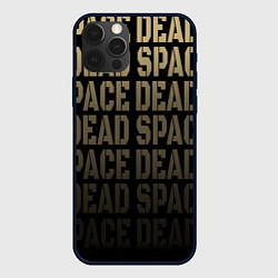 Чехол для iPhone 12 Pro Dead Space или мертвый космос, цвет: 3D-черный