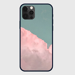 Чехол для iPhone 12 Pro Облака и небо, цвет: 3D-черный