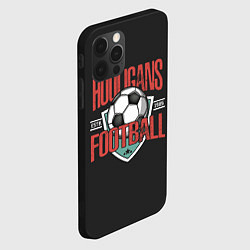 Чехол для iPhone 12 Pro Football hooligans, цвет: 3D-черный — фото 2