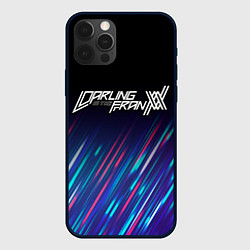 Чехол для iPhone 12 Pro Darling in the FranXX stream, цвет: 3D-черный