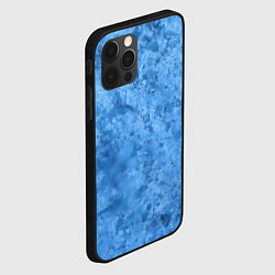 Чехол для iPhone 12 Pro Синий камень, цвет: 3D-черный — фото 2