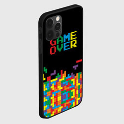 Чехол для iPhone 12 Pro Game over, цвет: 3D-черный — фото 2