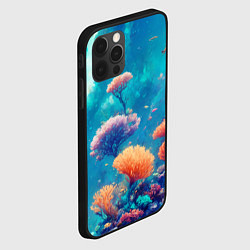 Чехол для iPhone 12 Pro Океанские глубины, цвет: 3D-черный — фото 2