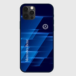 Чехол для iPhone 12 Pro Mercedes Benz sign, цвет: 3D-черный