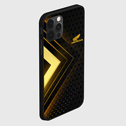 Чехол для iPhone 12 Pro Honda inscription, цвет: 3D-черный — фото 2