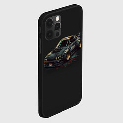 Чехол для iPhone 12 Pro Nissan Skyline 2000 gtr, цвет: 3D-черный — фото 2