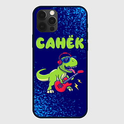 Чехол для iPhone 12 Pro Санёк рокозавр, цвет: 3D-черный