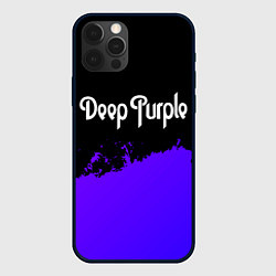 Чехол iPhone 12 Pro Deep Purple purple grunge