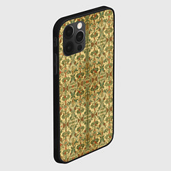 Чехол для iPhone 12 Pro Средневековый узор, цвет: 3D-черный — фото 2