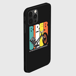 Чехол для iPhone 12 Pro Bmx extreme, цвет: 3D-черный — фото 2