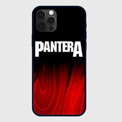 Чехол для iPhone 12 Pro Pantera red plasma, цвет: 3D-черный