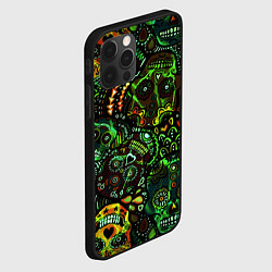 Чехол для iPhone 12 Pro Мексиканские призраки, цвет: 3D-черный — фото 2