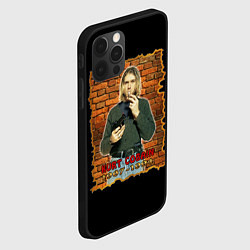 Чехол для iPhone 12 Pro Kurt Cobain 1967 - 1994, цвет: 3D-черный — фото 2