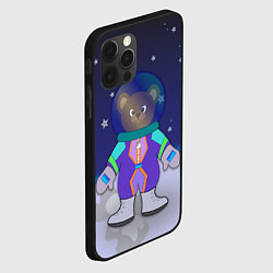 Чехол для iPhone 12 Pro Мишка на Луне, цвет: 3D-черный — фото 2