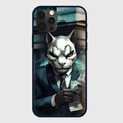Чехол для iPhone 12 Pro Payday cat, цвет: 3D-черный